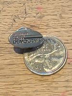 Saskatchewan NDP Label Pin- Inv:Au69