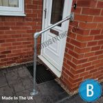 Outdoor Grab Rail Mobility Handrail Disability Safety Rail Adjustable Angle B