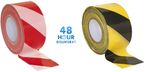 Barrier Tape Hazard Warning Non Adhesive Red&White Black&Yellow 80mm x 100m
