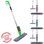 Spray Mop Water Spraying Floor Cleaner Tiles Microfibre Marble Kitchen