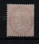 GB QV 1d lilac Revenue SG#F18 mint MH WS46990