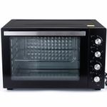 Adexa Countertop Oven 1600W 240V Black Stainless Steel 60-Min Timer