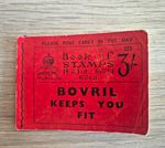 1936 Edward VIII 3/- Stamp Booklet SG BC3 Ed 321 Complete Dubarry Advert GB