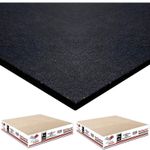 Suspended Ceiling Black Acoustic Tiles Square 595x595mm 600x600 Full 16 Tile Box