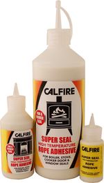 Super Seal Fire Rope Adhesive 30ml - 100ml - 500ml High temperature glue Calfire