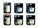 Genuine HP 305 305XL Black Colour Ink Cartridges For HP DeskJet 2710 Printer