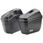 Givi E22N Monokey 22 Litre Motorcycle Panniers (Pair) - Black
