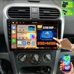 Head unit CarPlay Android 15 For Suzuki Splash Vauxhall Agila B Sat Stereo Radio
