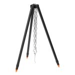 Aluminum Alloy Camping Tripod for Outdoor Campfire Cooking With Chain