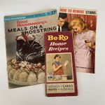 Vintage Be‑Ro Home Recipes Booklet 26th Edition 60s Remove Stains Budget Meals