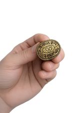 Old  Aksumite Bronze Stamp Seal Kingdom of Axum Ethiopia Coptic Christian Art