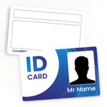 Custom Printed PVC Photo ID Cards – Professional Badges 86x54mm Personalised ID