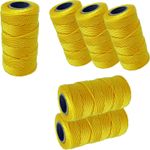 Yellow Builders Building Brick Laying Measuring Masonry Rope String Line 70M