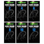 Korda Kurv Shank Hooks Micro Barbed or Barbless All Sizes Curve Shank