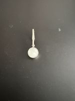 Vintage Solid Silver Napkin Clip Moonstone Paste Finial Douglas Pell 2002