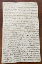 1790 JANUARY 15h. SUPERB 16 PAGE LETTER DETAILING THE CHRISTIAN HOPE