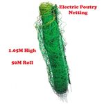 Electric Poultry Netting Fence 50M Long 1.05M High (Chicken Fencing Net Mesh)
