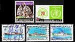 Iraq 1966/69: History, Ships; Mi. No. 465+538+574+575+577° (Z244)