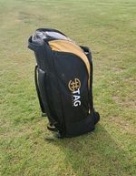 Premium Cricket/Hockey Duffle Bag- SPORTS bag - GOLD & Black-Pro players choice