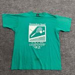 Screen Stars T-Shirt Mens Size XL Green Vintage Tennis 92 Championship USA Made