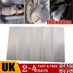 100 x 60cm Stainless Steel Heat Shield Welding Sheet Car Turbo Manifold Embossed