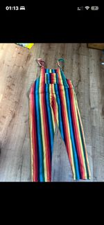 Lucy And Yak Size Medium 32 Inch Leg Dungarees