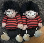 Dennis The Menace Slippers 1998 D.c. Thomson Beano Collectible Rare