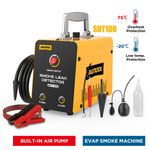 AUTOOL SDT100 Car EVAP Smoke Machine Leak Detector Pipe Vacuum Smoke Leak Tester