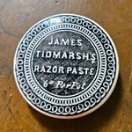James Tidmarsh's Razor Paste Ceramic Pot Lid for Pot "6d Per Pot"  Vgc
