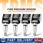 4x Genuine For Mercedes-Benz Pressure Monitor Sensor A0009052102 W213 E Class