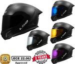 LS2 FF820 Rapid III (FF353) Full Face Motorbike Helmet Gloss Black Option Visor