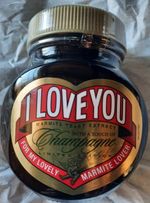 Champagne Marmite Valentine's day I love you Sealed Ltd Edition 250g number 21