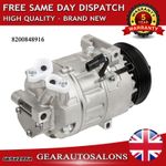 Air Conditioning Compressor for Vauxhall Vivaro Nissan NV400 Renault Master III