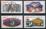 Germany 1989 Youth Welfare: Circus set SG 2267-2270 MNH mint  *combined postage*