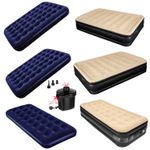 Single/Double/Queen - Inflatable AirBed Mattress & Electric Pump 