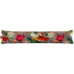 Eco-Velvet Fabric Draught Excluder Draft Door Cushion Garden Bouquet Many Colour