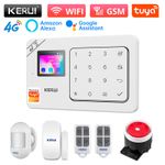 4G WiFi GSM Home House Security Alarm System Wireless Burglar Anti-theft Alert