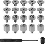 22Pcs M.2 SSD Mounting Screws & Standoff Kit, with Mounting Screwdriver