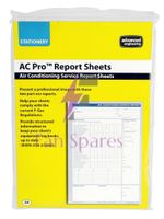 S080355GB Advanced Engineering  AC-PRO Refrigeration Service Reports 50 Sheets