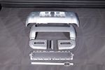 LAND ROVER DEFENDER L663 110 2020+ SILVER BUMPER TRIMS - 90 / 110