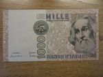 ITALY X 5 UNCIRCULATED OLD BANKNOTES, SEE PICTURES