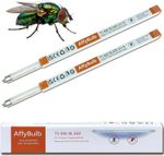 FSL OEM T5 8W Fly Killer Bulbs 2 Pack, 12" UV BL368 Replacement Tube for 16W Ins