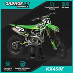 KAWASAKI KX450F STICKER KIT - 2013-2024- - MX MOTOX MOTOCROSS GRAPHICS KIT