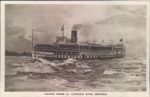 Postcard Shipping Steamer on Rapids St Lawrence River Montreal Unposted 