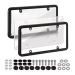 6.3'' Clear Reflective Anti Speed Red Light Toll Camera Stopper License Plate Fr