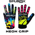 SIMUBOX SIM RACING GLOVES   - NEON GRIP - GAMING GLOVES -