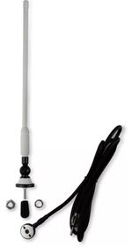 Herdio Waterproof Flexible Marine Boat Antenna Rubber Duck Dipole FM/AM Antenna`