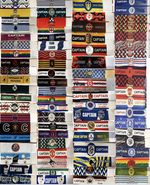 Personalised Sports Captains Armbands- Any size- Clubs Badge -Football, Rugby