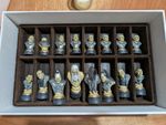 Studio Anne Carlton SAC Lord of the Rings Fellowship Of The Ring Chess Set Boxed
