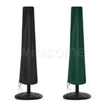 Waterproof Parasol Cover with Zip Outdoor Garden Patio Umbrella Cover